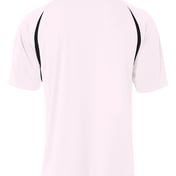 Back view of Youth Cooling Performance Color Blocked T-Shirt