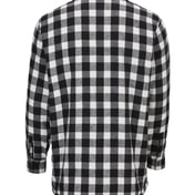 Back view of Flannel Sherpa Workshirt