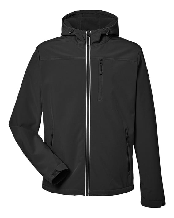 Front view of Wavestorm Hooded Soft Shell Jacket