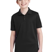 Front view of Youth PosiCharge® RacerMesh® Polo