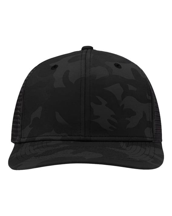 Front view of Traditional Lo-Pro Mesh Back Trucker Fit Cap