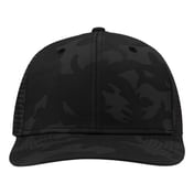Front view of Traditional Lo-Pro Mesh Back Trucker Fit Cap