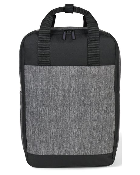 Front view of Logan Laptop Backpack
