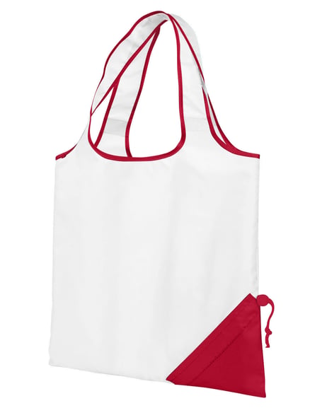 Front view of Latitudes Foldaway Shopper Tote