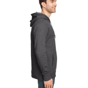 Side view of Hustle Pullover Hooded Sweatshirt