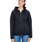 Front view of Women’s Hustle Full-Zip Hooded Sweatshirt