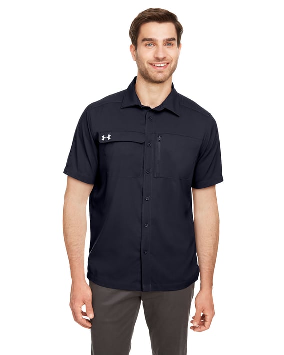 Front view of Motivate Coach Woven Shirt