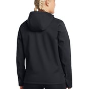 Back view of Women’s ColdGear® Infared Shield 2.0 Hooded Jacket