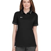 Front view of Women’s Tipped Teams Performance Polo