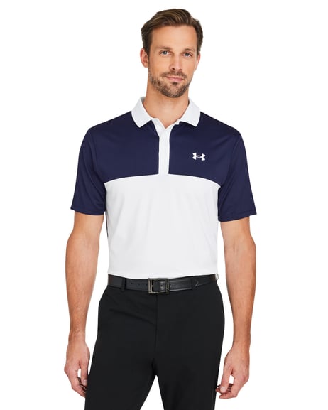 Front view of Performance 3.0 Colorblock Polo