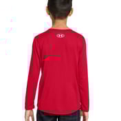 Back view of Youth Tech™ Team Long Sleeve T-Shirt