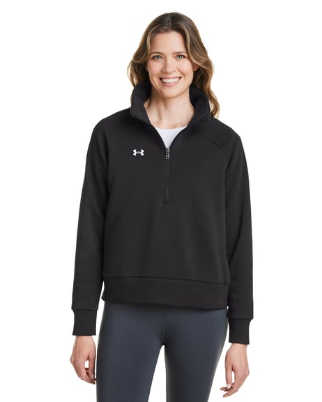 Frontview ofWomen’s Rival Fleece Quarter-Zip Pullover