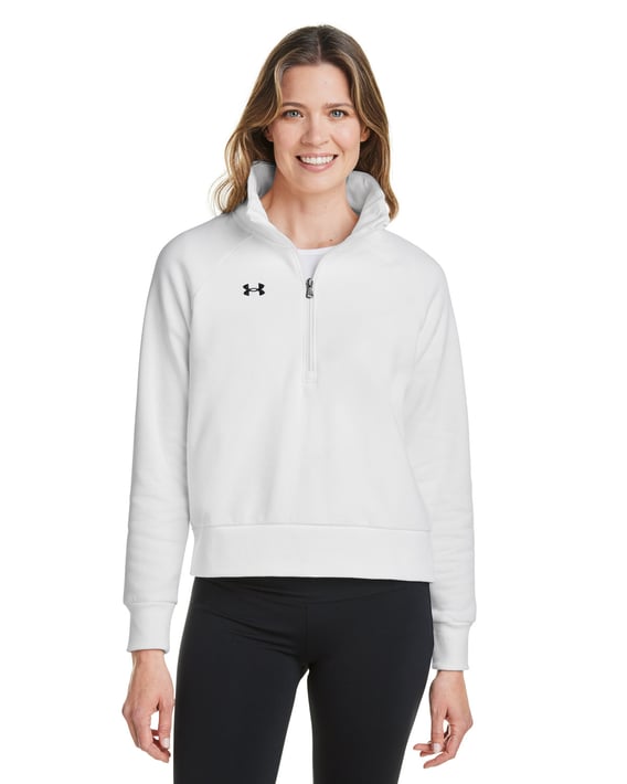 Front view of Women’s Rival Fleece Quarter-Zip Pullover