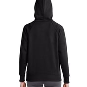 Back view of Women’s Rival Fleece Hooded Sweatshirt