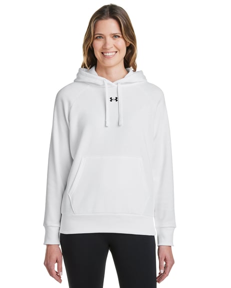 Front view of Women's Rival Fleece Hooded Sweatshirt
