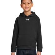 Front view of Youth Rival Fleece Hoodie