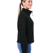 Side view of Women’s Expanse Fleece Half-Zip