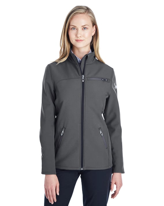 Front view of Women’s Transport Soft Shell Jacket