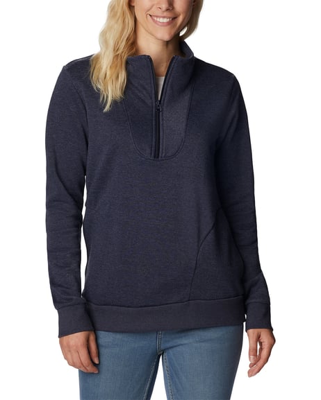 Front view of Women's Hart Mountain™ Quarter-Zip Pullover
