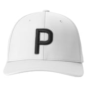 Front view of P Snapback Golf Cap