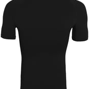Back view of Hyperform Compression Short Sleeve Shirt