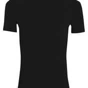Front view of Youth Hyperform Compression Short Sleeve Shirt