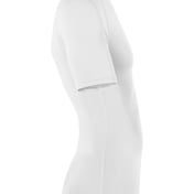 Side view of Youth Hyperform Compression Short Sleeve Shirt