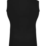 Back view of Youth Hyperform Sleeveless Compression Shirt