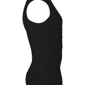 Side view of Youth Hyperform Sleeveless Compression Shirt