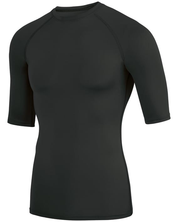 Front view of Hyperform Compression Half Sleeve Shirt