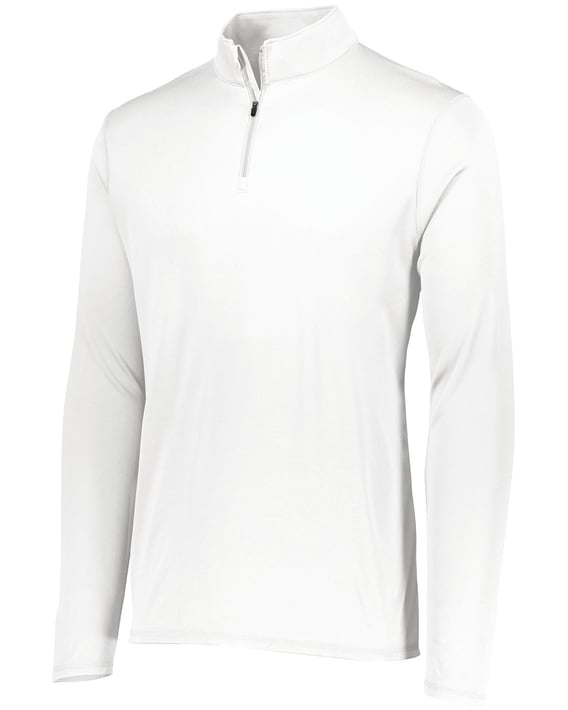 Front view of Youth Attain Quarter-Zip Pullover