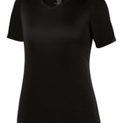 Front view of Women’s Attain Wicking V-Neck T-Shirt