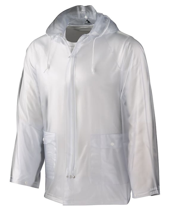 Front view of Youth Clear Rain Jacket