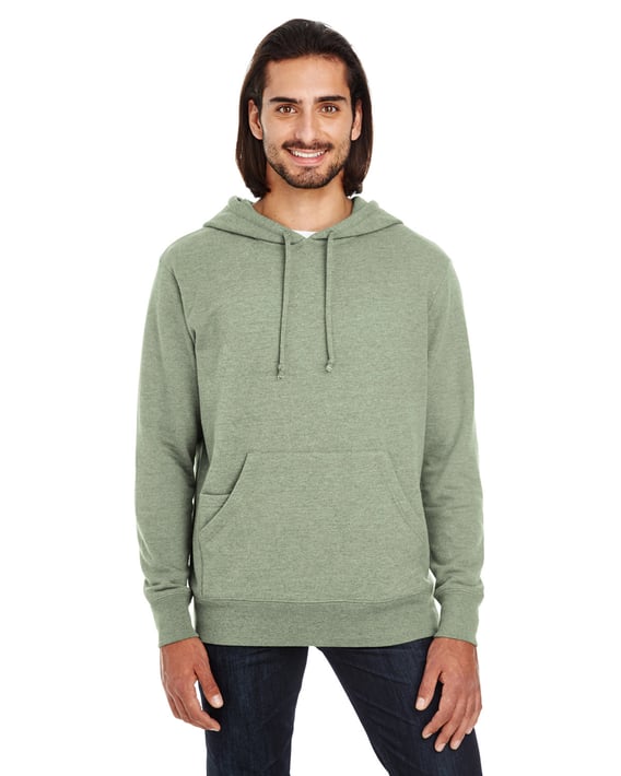 Front view of Tri-Blend French Terry Hooded Sweatshirt