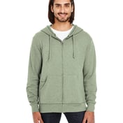 Front view of Tri-Blend French Terry Full-Zip