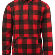 Front view of Polar Fleece Hooded Pullover