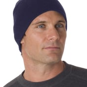 Front view of USA-Made 8½” Inch Knit Beanie