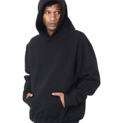 Front view of USA-Made Super Heavy Oversized Hooded Sweatshirt
