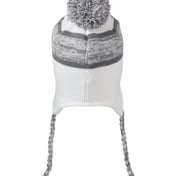 Back view of Backcountry Knit Pom Beanie