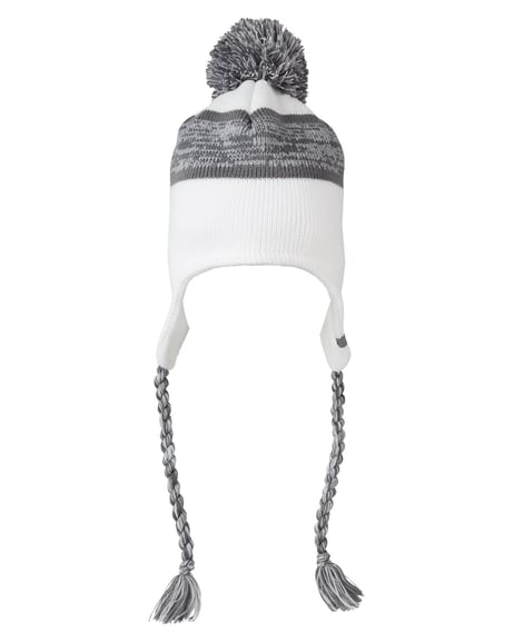 Front view of Backcountry Knit Pom Beanie