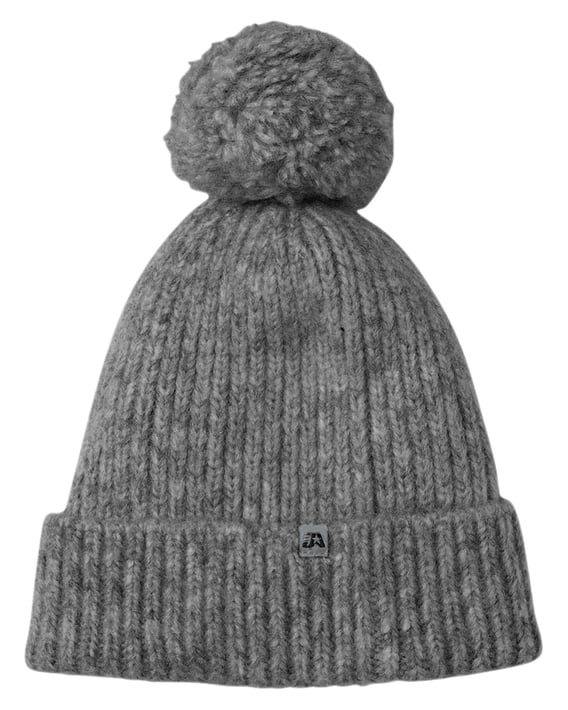 Front view of Swap-a-Pom Knit Beanie