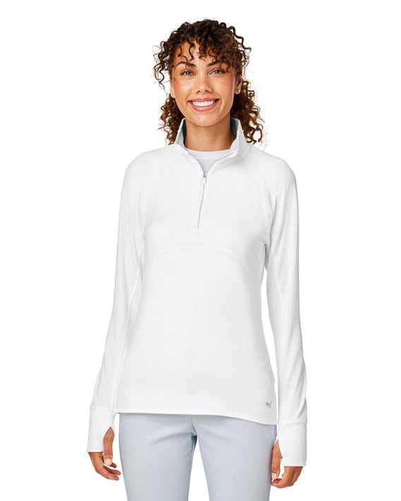 Front view of Women’s Gamer Golf Quarter-Zip Pullover
