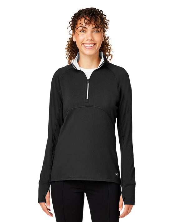 Front view of Women’s Gamer Golf Quarter-Zip Pullover