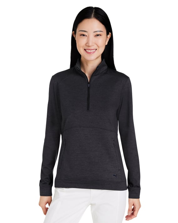 Front view of Women’s Cloudspun Rockaway Quarter-Zip Pullover