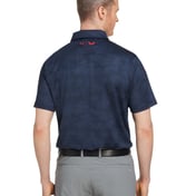 Back view of Volition Camo Cover Polo
