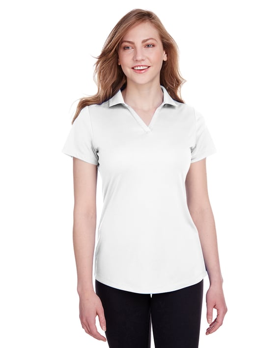 Front view of Womens Icon Golf Polo