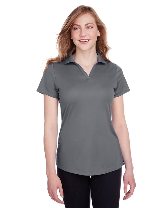Front view of Womens Icon Golf Polo