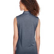 Back view of Women’s Rotation Stripe Sleeveless Polo