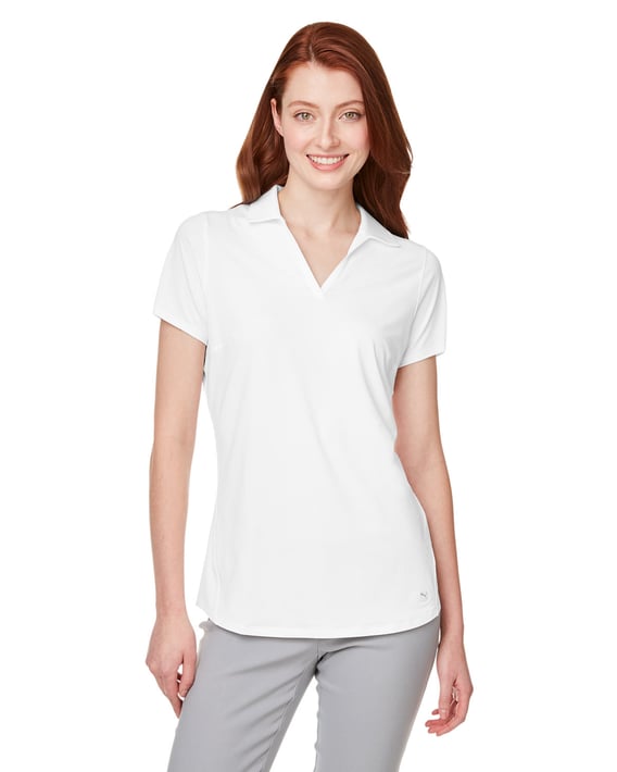 Front view of Women’s Cloudspun Free V-neck Polo