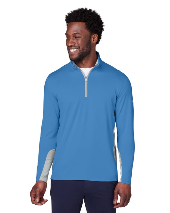 Front view of Gamer Golf Quarter-Zip Pullover